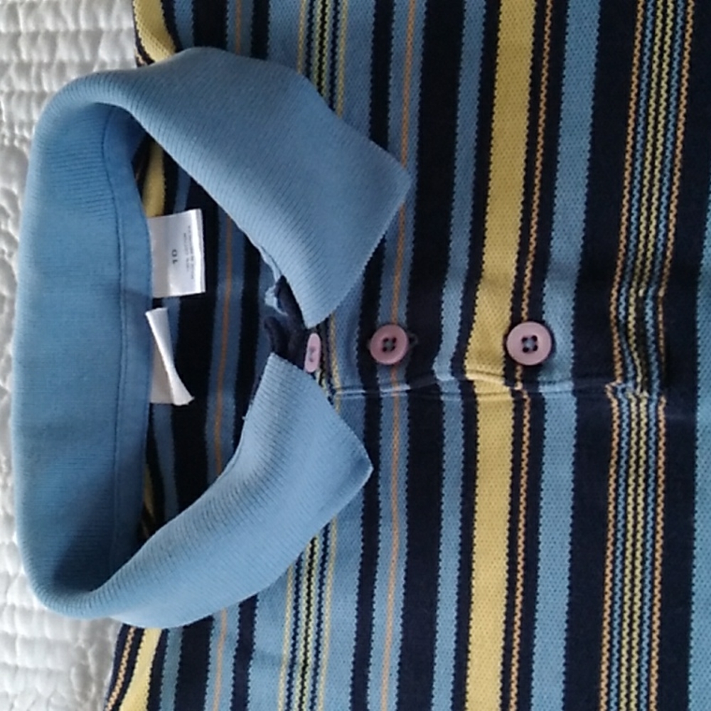 Boy's Polo Shirt, Talbots, Size 10 - Picture 3 of 4